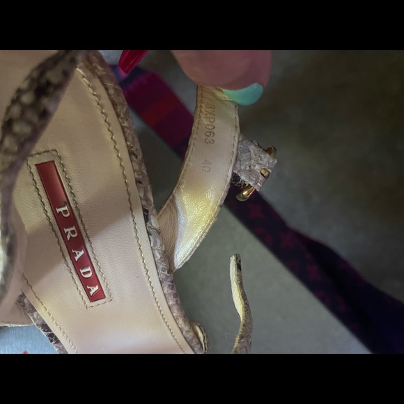 prada platform cork sandals - Picture 9 of 9